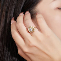 Sunflower Ring – Sun in Bloom