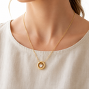 Refuge Necklace — A Light, Preciously Embraced