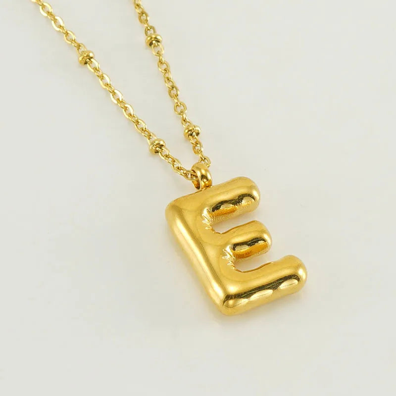 Floating Initial Necklace