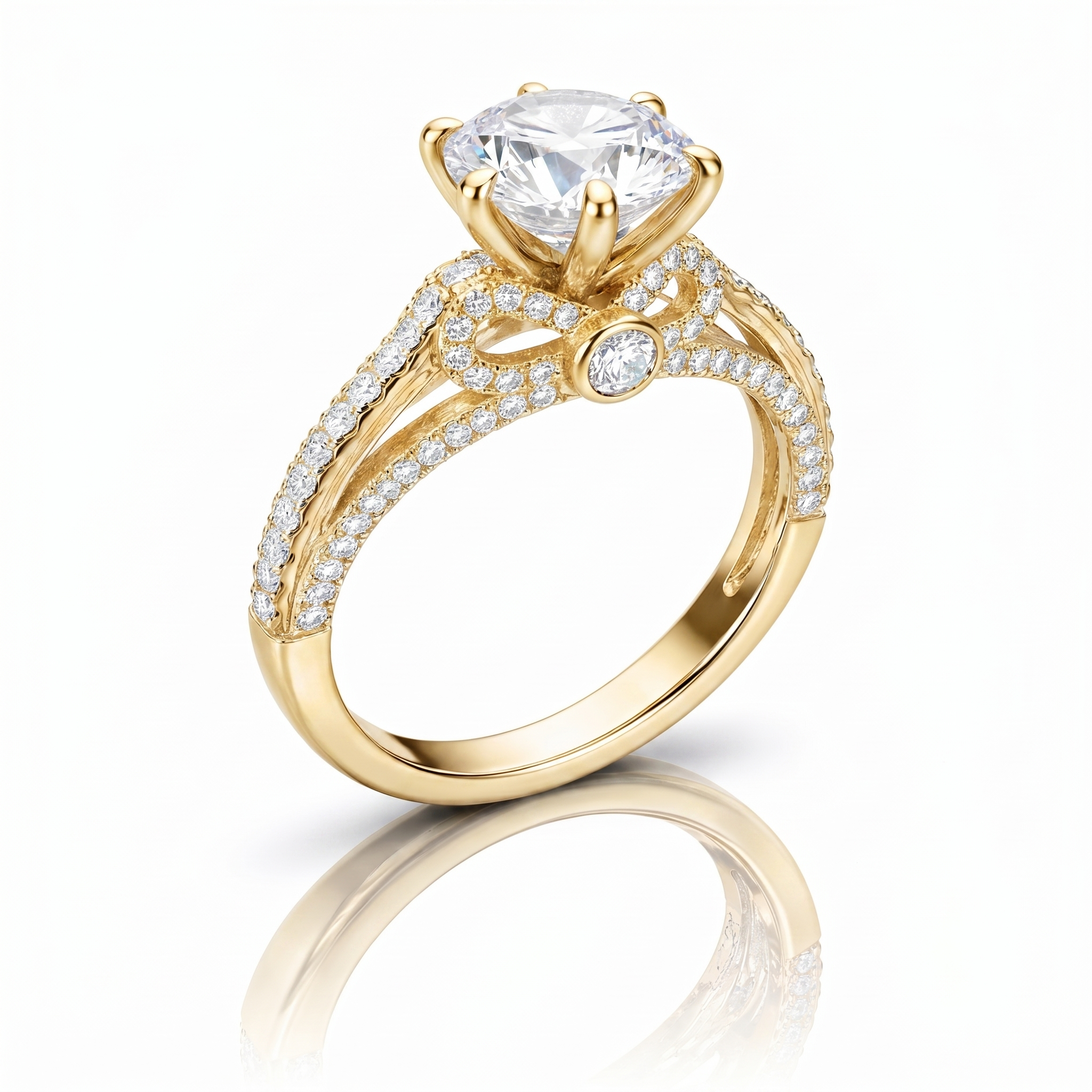 Halo of Light Ring – Timeless Brilliance