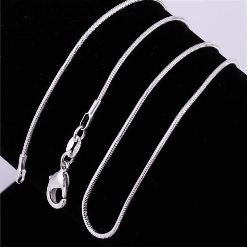 Minimal Serpent Necklace
