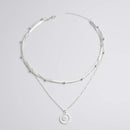 Celestial Circle Pendant Necklace