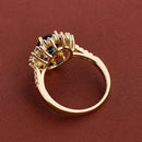 Vionne Sapphire Oval Ring