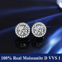 Crystal Radiance Stud Earrings